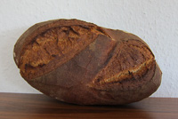 Dunkles Bauernbrot