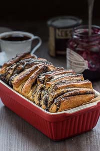 Poppy Seed Pull-apart Bread