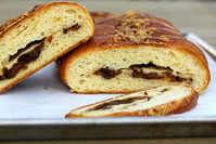 Caramelized Onion And Shallot Braided Bread