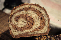 Two-colour Wheat And Rye Bread