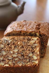 Apple Walnut Tea Cake With 100% Spelt