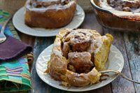 Giant Pumpkin Spice Cinnamon Rolls