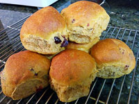 Cranberry-Pumpkin Rolls