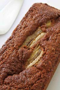 Banana Sourdough Whole-Grains Teacake