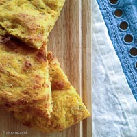 Pumpkin And Cheese Focaccia