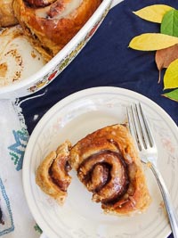 Pretzel Cinnamon Rolls