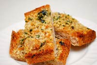 Poolish Baguette: Herbed Garlic Bread