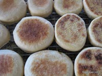 Sourdough English Muffins