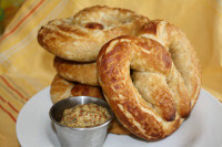 Sourdough Whole Wheat Pretzels