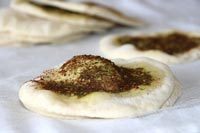 Manoushi Bread With Za'atar and Sumac