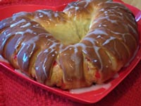 Lacy Valentine Bread