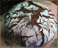 three-stage-progress Rye Bread with Seeds