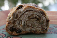 Cinnamon Raisin Walnut Bread