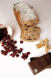 Chocolate and Fruit Spiced Bread