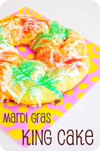 Mardi Gras King Cake