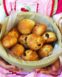 Cherry, Orange and Almond Sweet Buns