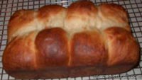 Eggless Brioche