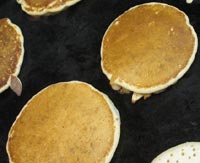 Sourdough Pancakes with Flax Seeds