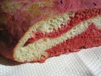 Psychedelic Dill Beet Bread
