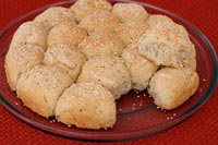 Herbed Wholemeal Bread Rolls