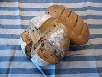 Swedish limpa with raisins