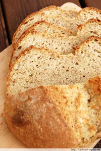 Twin bread with 5 grain flakes and buttermilk