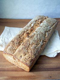 Whole Wheat and Oat Sourdough Bread