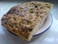 Wild Garlic Focaccia