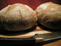 Rye Bread with Guinness Stout and Fennel Seeds