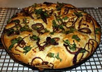 Avocado Focaccia