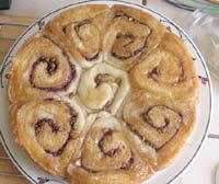Raspberry Swirl and Pistachio Sweet Rolls