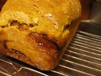 Swirled Pumpkin Yeast Bread