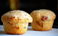 Sourdough sundried tomato rolls