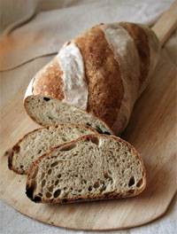 Rustic Bread (Hamelman's) for MellowBakers.com