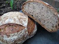 Sourdough Spelt with Flax Seeds