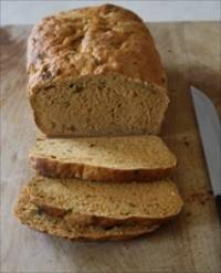 Whole Wheat Savory Tomato Scallion Bread