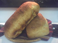 Guinness Cheddar Loaves with Wild Yeast Starter