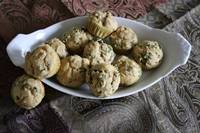 Sourdough Spicy Mint Muffins