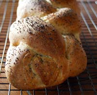 Vegan sourdough challah