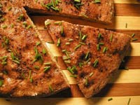 Whole-Wheat Focaccia with Olive Paste