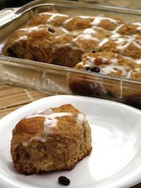 Whole Wheat Hot Cross Buns