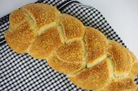 Braided Herbed Parmesan Focaccia