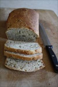 Whole Wheat and Quinoa Sourdough Bread