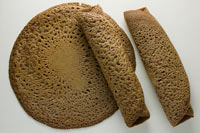 Injera - Ethiopian Sourdough Flatbread