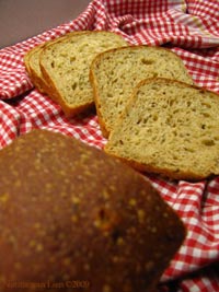 Minted yogurt bread