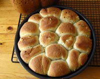 Rosemary-Garlic Pan Rolls