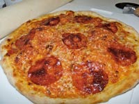 Roman Pizza with Pepperoni