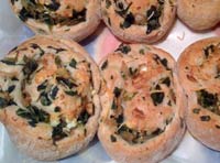 Spinach and Feta buns