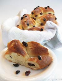 Sultana Braided Bread