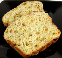 Savory Apple and Onion Bread with Cheddar Cheese